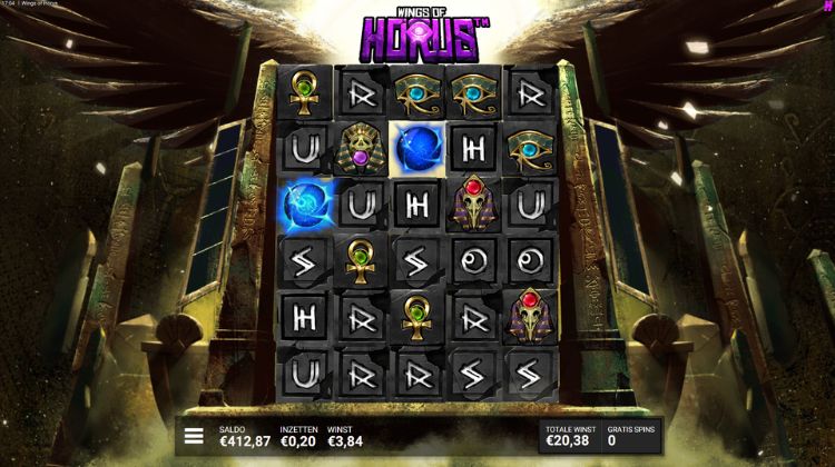 Wings of Horus Free Spins Bonus