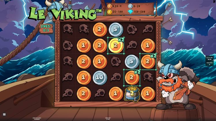 Le Viking Berserk Free Spins Bonus