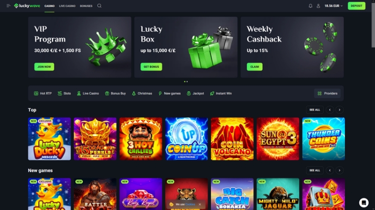 LuckyWave Casino Betrouwbaar