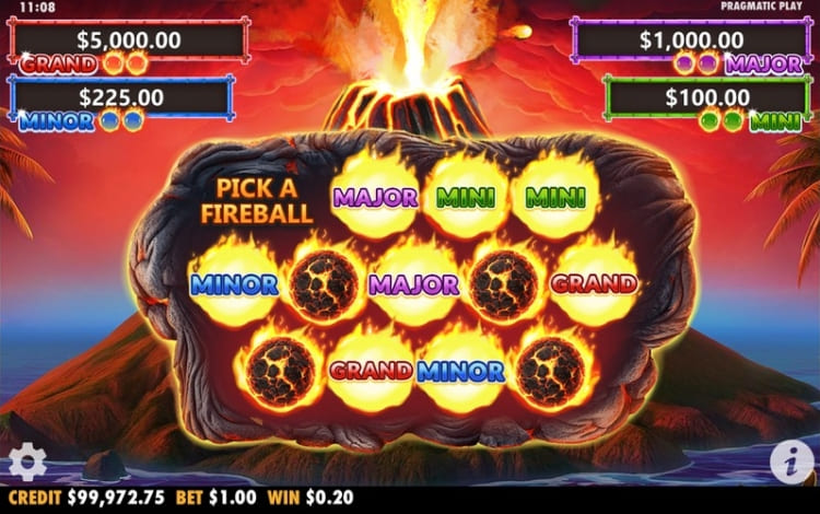 Volcano Goddess Jackpot Game